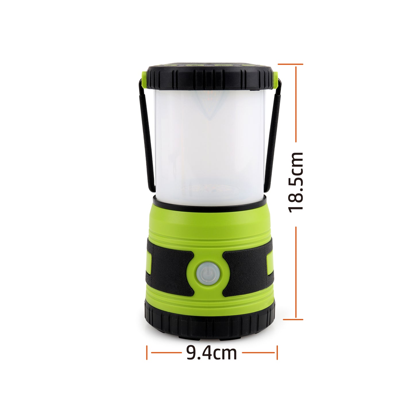 DA LIGHT LED Campinglampe Superhelle 1500 Lumen 4 Lichtmodi Dimmbarer Suchscheinwerfer Batteriebetriebene Notlampe Geeignet für Nachtwanderungen Zeltbeleuchtung Notfälle Stromausfälle usw (Grün)