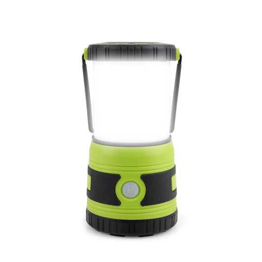 DA LIGHT LED Campinglampe Superhelle 1500 Lumen 4 Lichtmodi Dimmbarer Suchscheinwerfer Batteriebetriebene Notlampe Geeignet für Nachtwanderungen Zeltbeleuchtung Notfälle Stromausfälle usw (Grün)