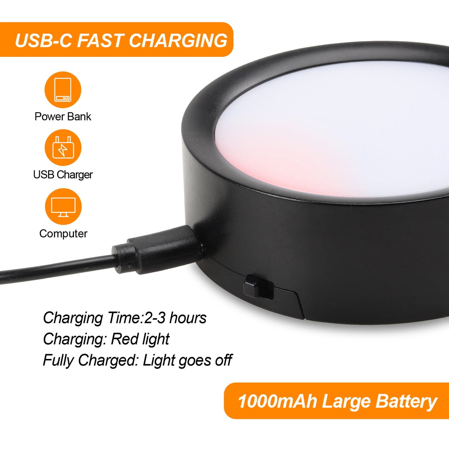DA LIGHT Unterbauleuchte LED 2er Set Schwarz RGBW Akku Fernbedienung Timer | Schwarze RGBW LED Unterbauleuchte 2er Set mit Akku & Fernbedienung – kabellos, dimmbar, Timer, für Küche, Vitrine & Regal