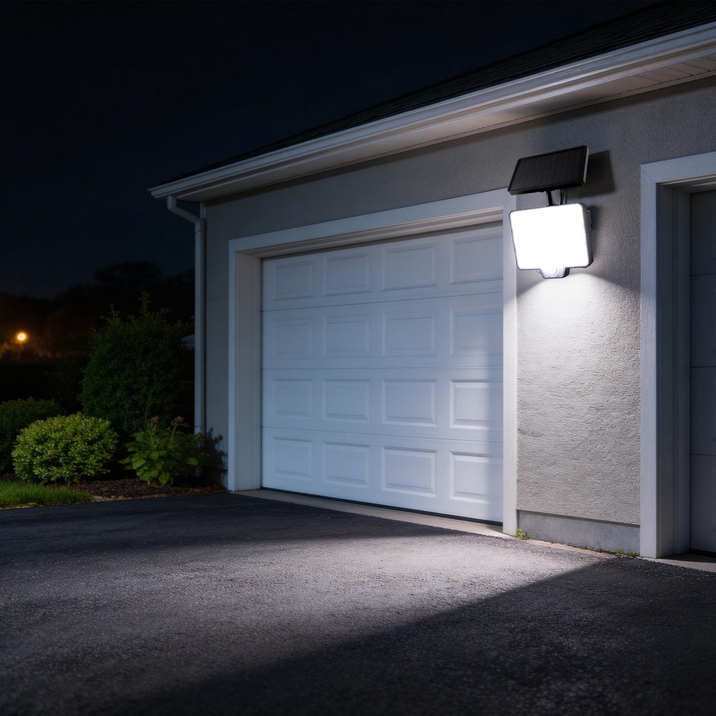 DA LIGHT Solarleuchte Aussen 294 LED Bewegungsmelder IP65 2-in-1 4 Modi | 2-in-1 Solarlampe: 294 LED, Bewegungsmelder, 1800mAh, IP65 wasserdicht – flexibel als Wandleuchte oder getrennt