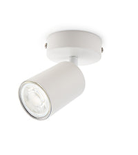 DA LIGHT LED Deckenlampe 1-flammig, Dreh und Schwenkbar Deckenstrahler Spotleuchte Wandspot GU10 (ohne Leuchenmittel) Retro/Vintage Deckenleuchte 230V Weiß für Wohnzimmer Schlafzimmer Küchen