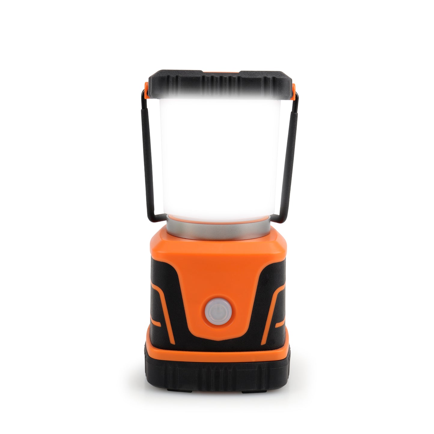 DA LIGHT LED Campinglampe Superhelle 1500 Lumen 4 Lichtmodi Dimmbarer Suchscheinwerfer Batteriebetriebene Notlampe Geeignet für Nachtwanderungen Zeltbeleuchtung Notfälle Stromausfälle usw. (Orange)